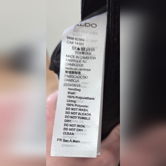 Aldo Griregann Small Shoulder Bag Chain Strap Purse - Picture 13 of 14